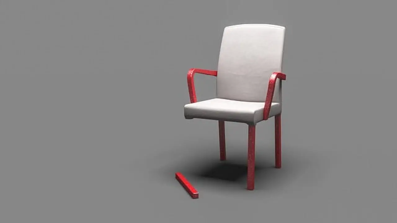 Broken chair