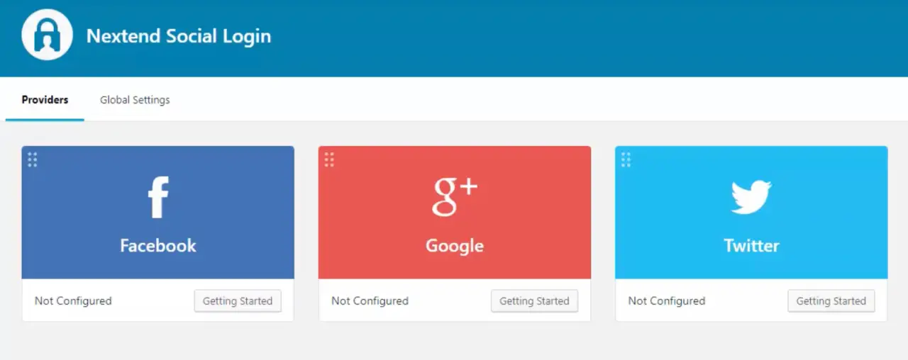 Multiple Nextend Social Login Options
